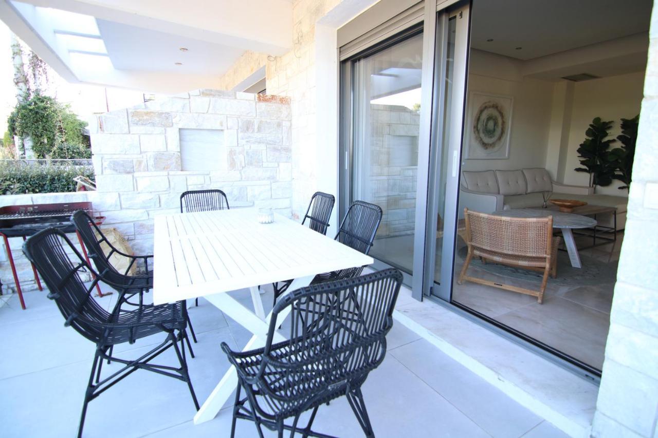 Hanioti Suite Maisonette In Front Of The Sea Екстериор снимка